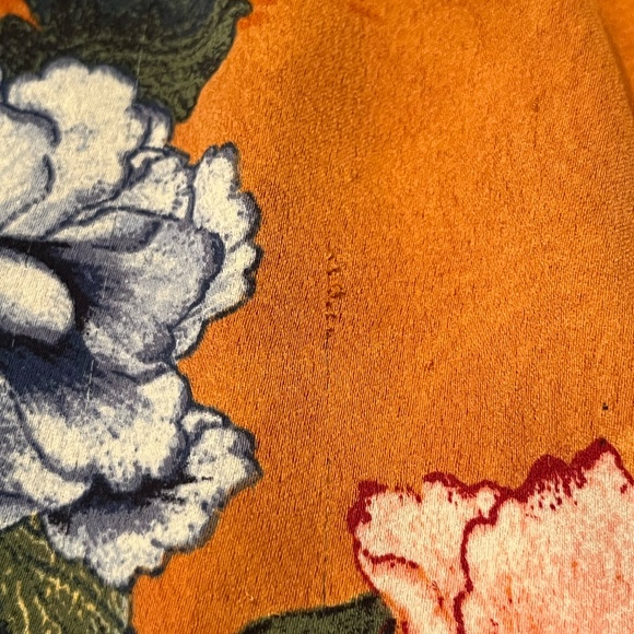 Chicos Kimono Printed Floral Large Open Front Artsy Boho Festival Multicolor 2 - Picture 8 of 11